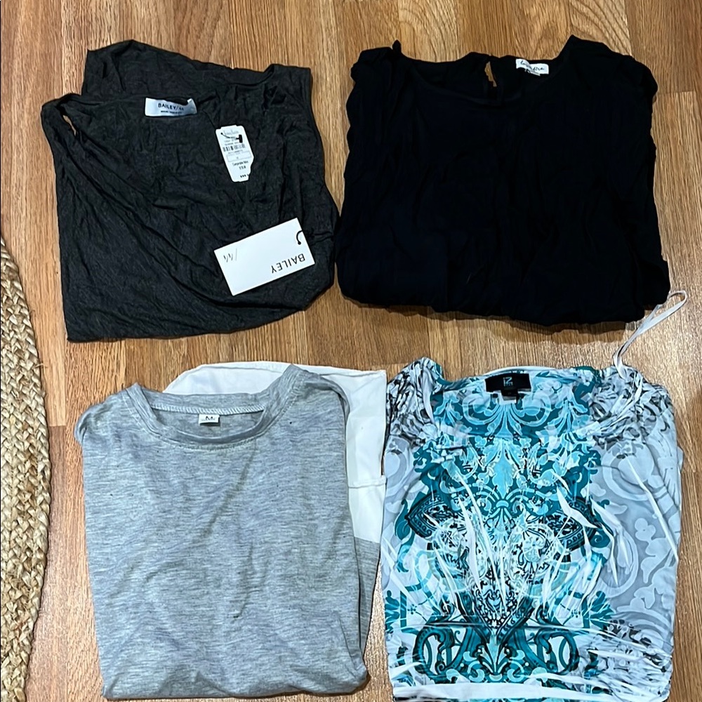 Bailey 44 Black Sleeveless Top